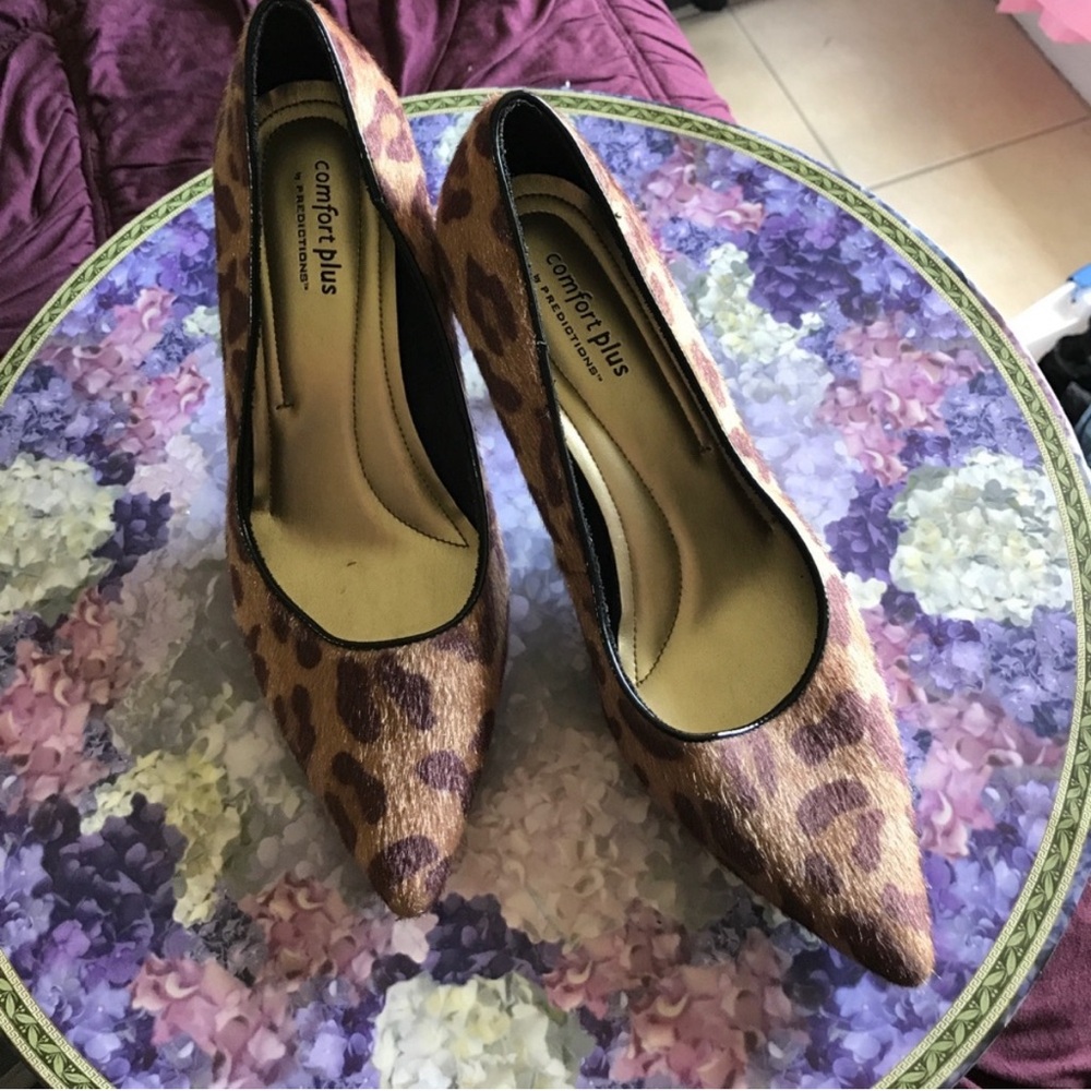 Comfort plus leopard print shoe